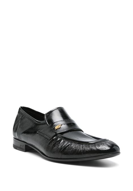 Black leather loafers Lidfort Italy - men LIDFORT ITALY | 765NR